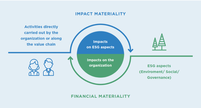 Dual materiality analysis